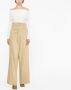 QUIRA Broek met wijde pijpen Beige - Thumbnail 2