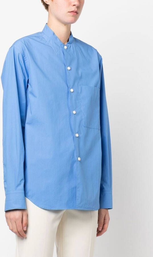 QUIRA Katoenen blouse Blauw