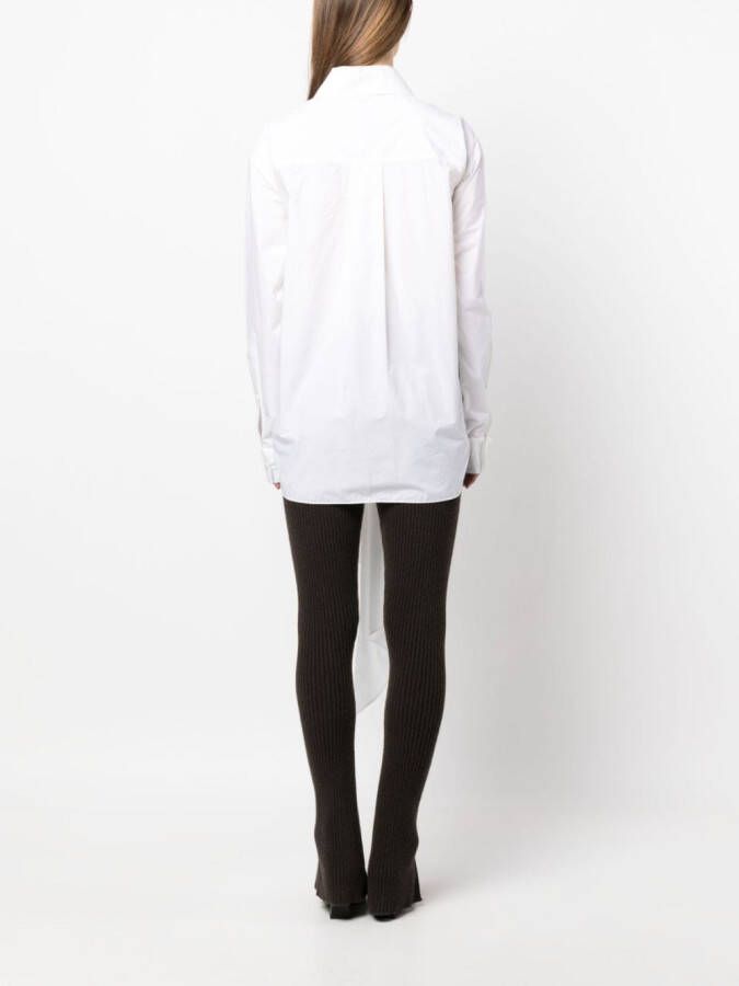 QUIRA Katoenen T-shirt Wit
