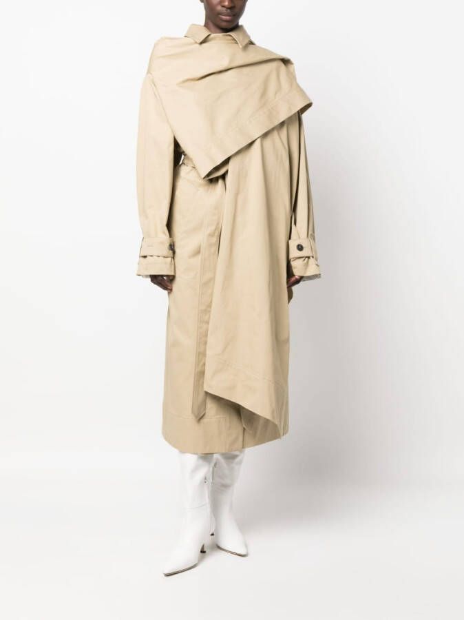 QUIRA Gelaagde jack Beige