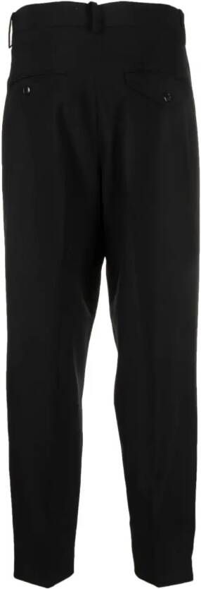 QUIRA High waist broek Zwart