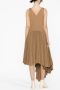 QUIRA Mouwloze jurk Beige - Thumbnail 4