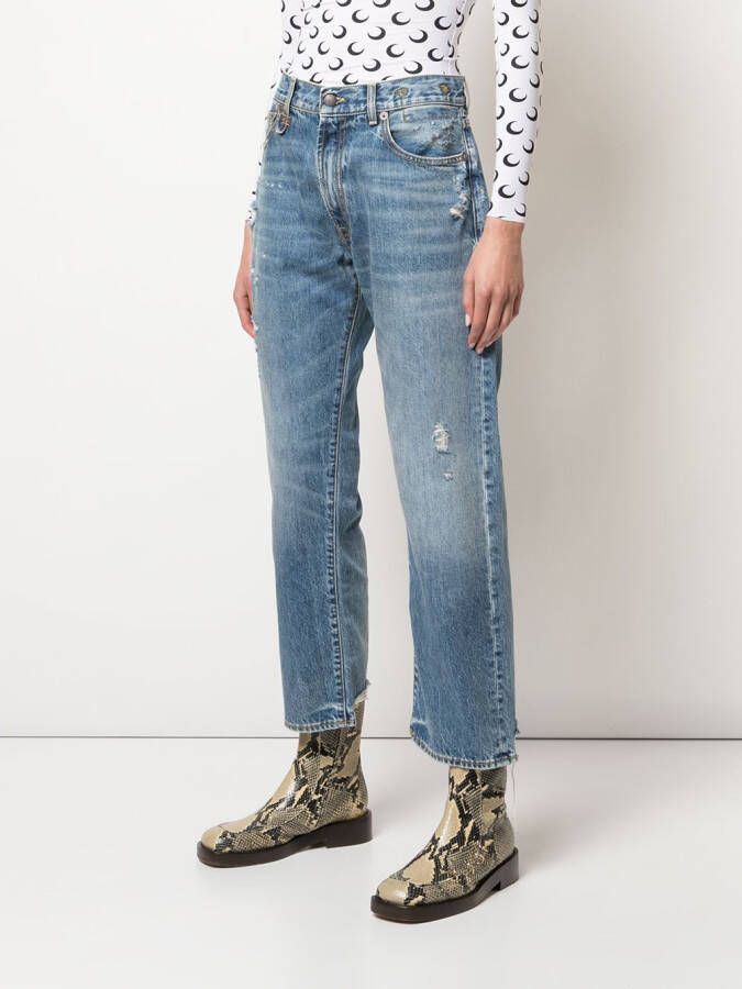 R13 Boyfriend jeans Blauw