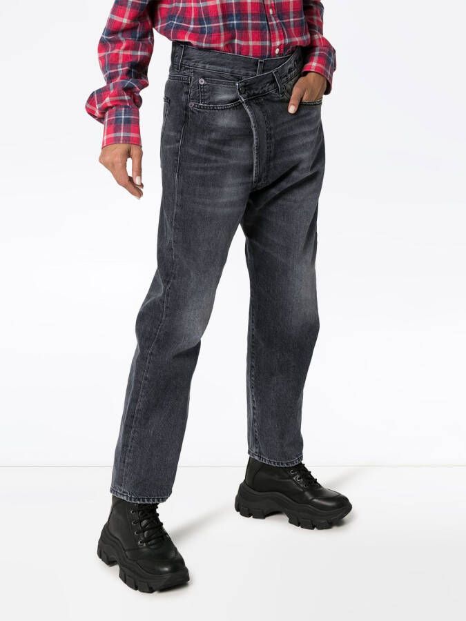 R13 Boyfriend jeans Zwart