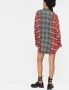 R13 Geruite blouse Rood - Thumbnail 4