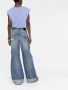 R13 Jeans met wijde pijpen Blauw - Thumbnail 4