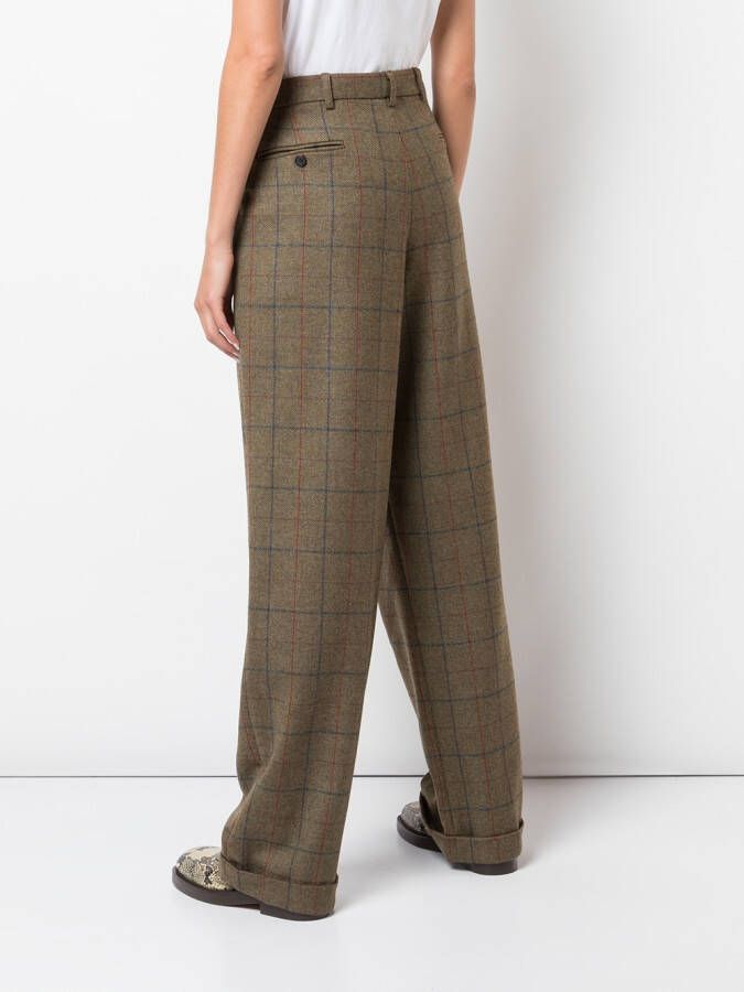 R13 Ruimvallende broek Groen
