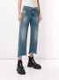 R13 Straight jeans dames katoen Spandex Elastane 26 Blauw - Thumbnail 3