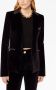 Rabanne Blazer met enkele rij knopen Zwart - Thumbnail 4