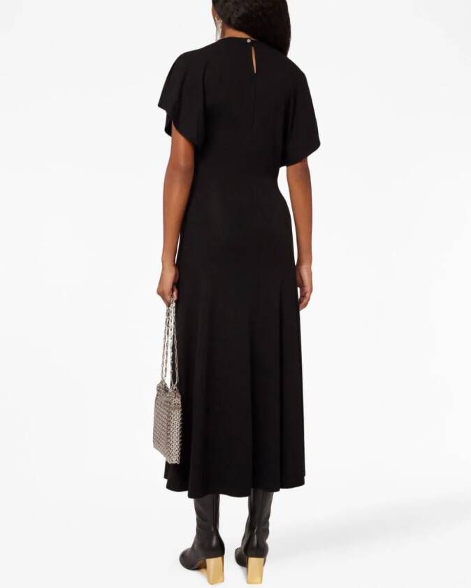 Rabanne Midi-jurk Zwart