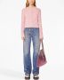 Rabanne Pixel metallic shopper Roze - Thumbnail 2