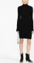 Rabanne Ribgebreide mini-jurk Zwart - Thumbnail 2