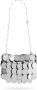 Rabanne Sparkle kleine tas Zilver - Thumbnail 4