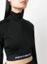 Rabanne T-shirt met logoband Zwart - Thumbnail 5