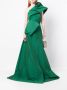 Rachel Gilbert Asymmetrische avondjurk Groen - Thumbnail 2