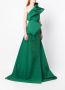 Rachel Gilbert Asymmetrische avondjurk Groen - Thumbnail 3