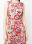 Rachel Gilbert Jurk met geborduurde bloemen Rood - Thumbnail 5