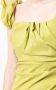 Rachel Gilbert Midi-jurk met ruches Groen - Thumbnail 5