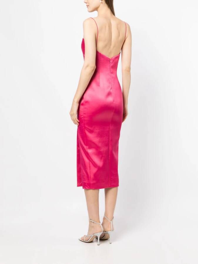 Rachel Gilbert Midi-jurk Roze