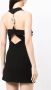 Rachel Gilbert Mini-jurk met kralen bandje Zwart - Thumbnail 4