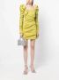 Rachel Gilbert Mini-jurk met pofmouwen Groen - Thumbnail 2