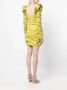 Rachel Gilbert Mini-jurk met pofmouwen Groen - Thumbnail 4