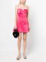 Rachel Gilbert Mini-jurk met spagettibandjes Roze - Thumbnail 2