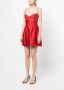 Rachel Gilbert Mini-jurk verfraaid met stras Rood - Thumbnail 3