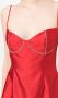Rachel Gilbert Mini-jurk verfraaid met stras Rood - Thumbnail 5