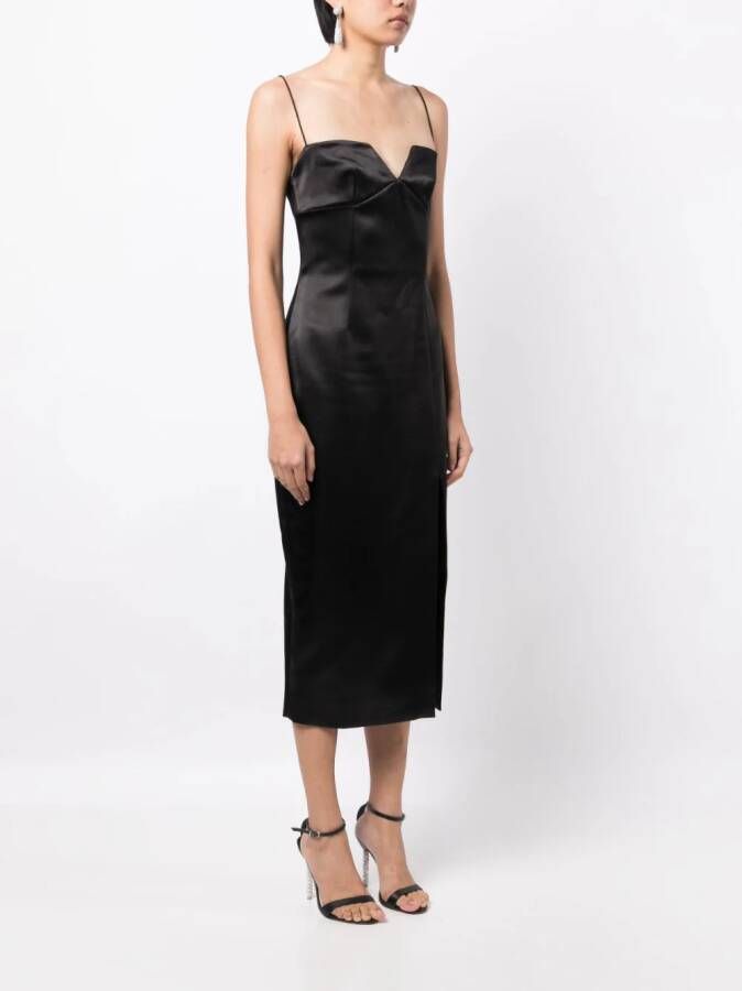 Rachel Gilbert Mouwloze mini-jurk Zwart