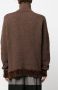 Raf Simons Ribgebreide sweater Bruin - Thumbnail 4