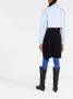 Raf Simons Cropped blouse Blauw - Thumbnail 4