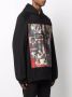 Raf Simons Oversized hoodie Zwart - Thumbnail 3