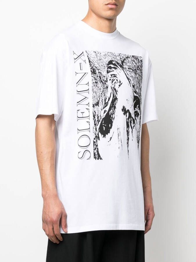 Raf Simons Oversized T-shirt Wit
