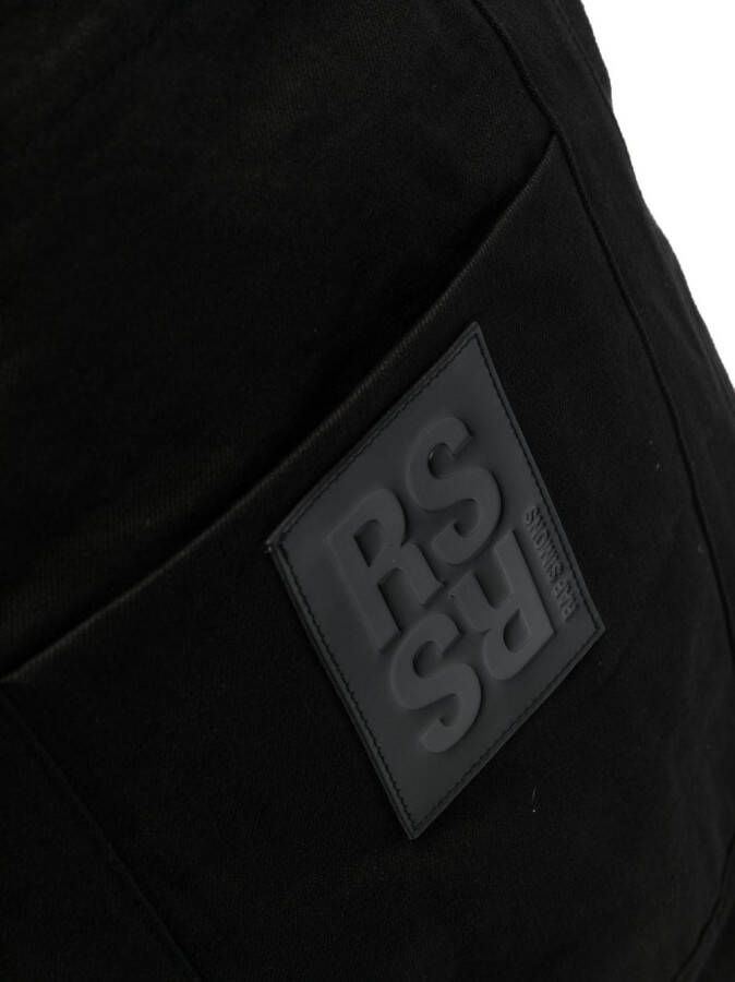 Raf Simons Shopper met logopatch Zwart