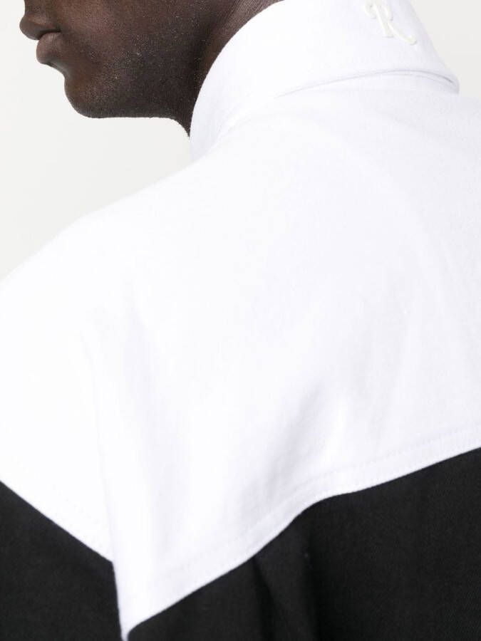 Raf Simons Sweater met logopatch Zwart