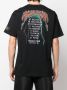 Raf Simons T-shirt met grafische print Zwart - Thumbnail 4