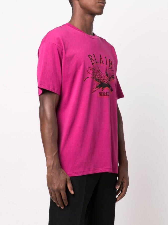 Raf Simons T-shirt Roze