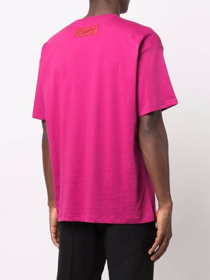 Raf Simons T-shirt Roze