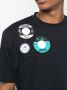 Raf Simons X Fred Perry T-shirt met patch Zwart - Thumbnail 4