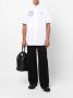 Raf Simons X Fred Perry T-shirt met patchdetail Wit - Thumbnail 2