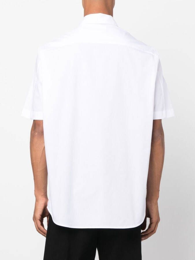 Raf Simons X Fred Perry T-shirt met patchdetail Wit