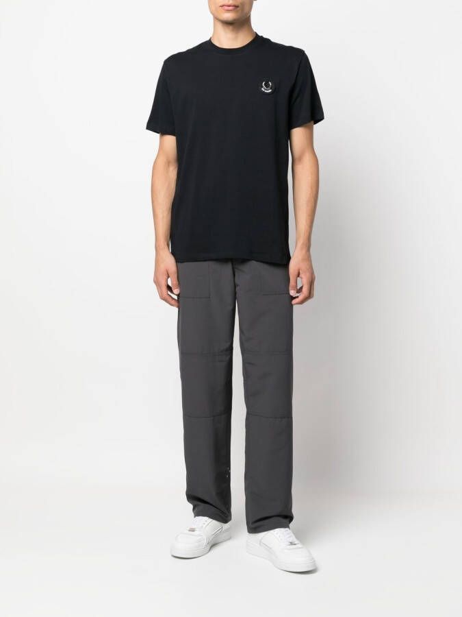 Raf Simons X Fred Perry T-shirt met print Zwart