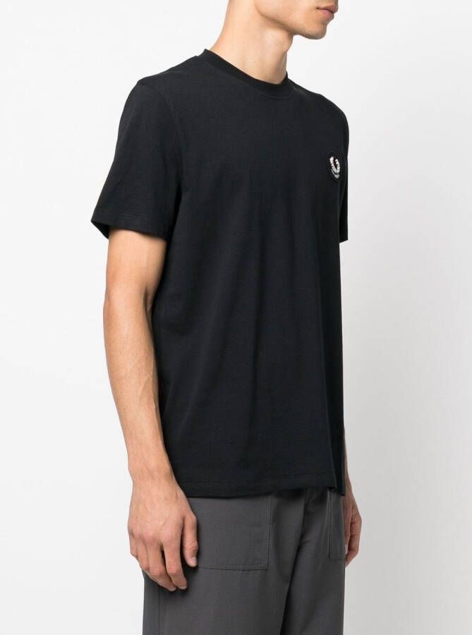 Raf Simons X Fred Perry T-shirt met print Zwart