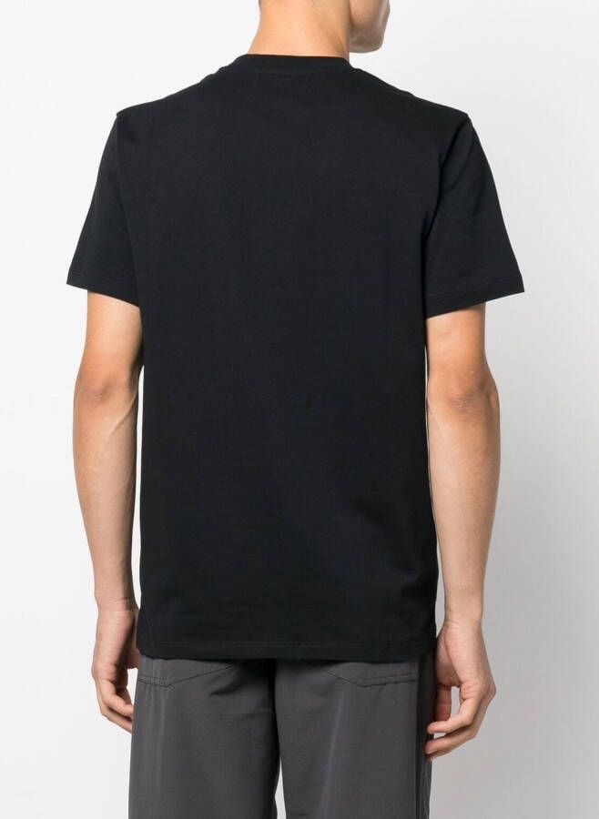 Raf Simons X Fred Perry T-shirt met print Zwart