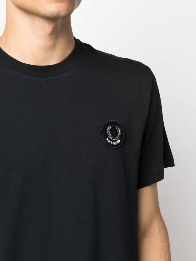 Raf Simons X Fred Perry T-shirt met print Zwart