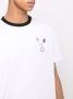Raf Simons X Fred Perry T-shirt met veiligheidsspeld Wit - Thumbnail 5