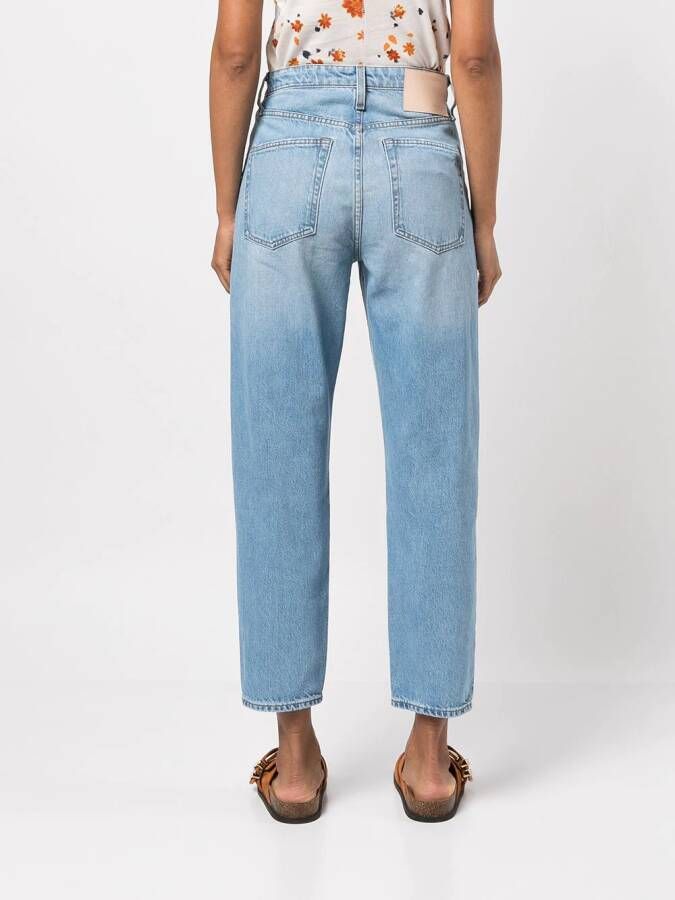 rag & bone Cropped jeans Blauw