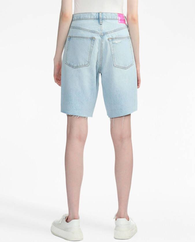 rag & bone Denim shorts Blauw