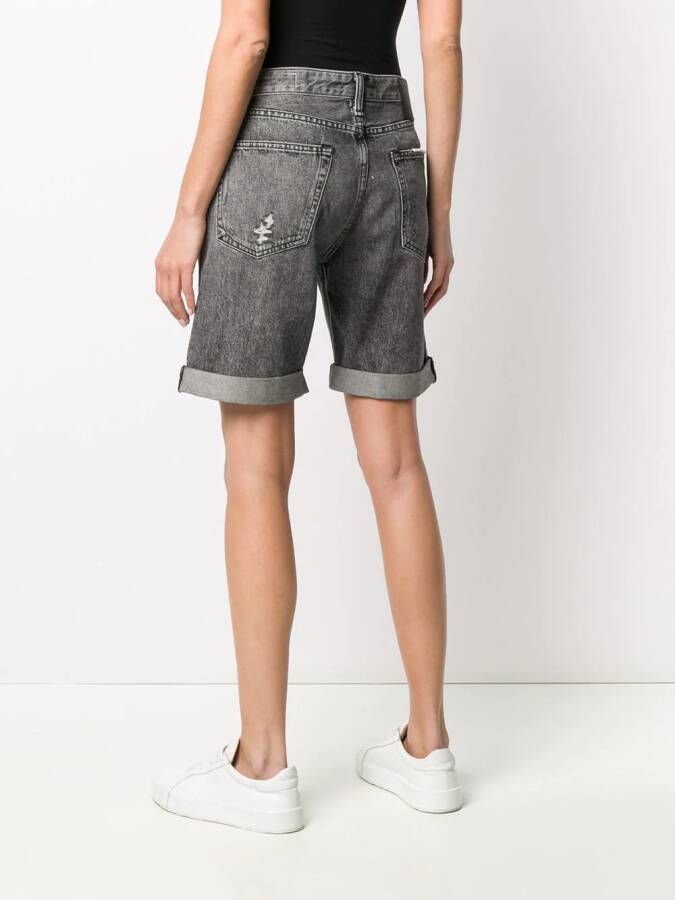 rag & bone Denim shorts Zwart
